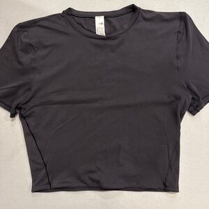 Lululemon Wondermost Nulu Crewneck Cropped T-Shirt